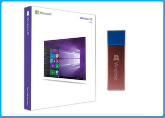 Microsoft Windows 10 Pro Yazılımı 3.0 USB x64 Bit, Windows 10 perakende kutusu OEM anahtarı