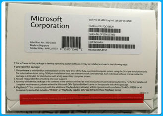 Profesyonel Microsoft Windows 10 Pro Yazılımı 32x 64 Bit DVD geniune OEM Lisansı