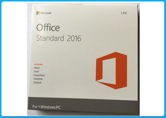 Orijinal standart Microsoft Office 2016 Pro DVD 32/64 Bit 1PC İngilizce sürümü