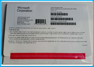Orijinal Coa Lisansı Microsoft Windows 10 Pro Yazılımı 64 Bit Oem Paketi