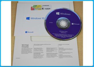 Etkinleştirme Çevrimiçi Microsoft Windows 10 Pro Yazılımı 64 Bit OEM Paketi DVD ve Lisansı