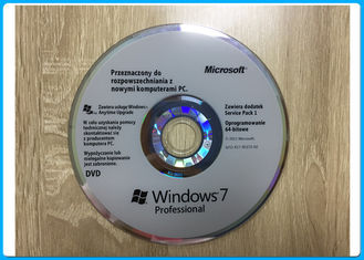 Etkinleştirme Çevrimiçi Windows 7 Pro OEM Anahtar SP1 64Bit DVD OEM COA Lisansı FQC-08289