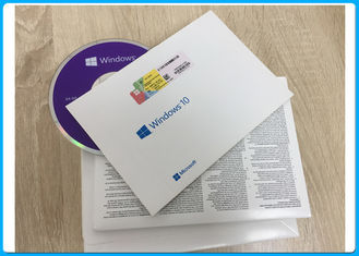 Orijinal 32bit 64bit Microsoft Windows 10 Pro Yazılımı DVD / COA Lisans Anahtarı Çevrimiçi Etkinleştirme