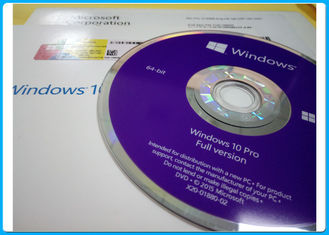 Çok Dilli windows10 profesyonel 64bit DVD win10 Pro Yazılımı 1607 sürümü FQC-08922 Aktifleştirilmiş çevrimiçi