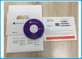 Profesyonel Microsoft Windows 10 Pro Yazılımı Tam Sürüm Win10 64 Bit İngilizce Oem Paketi