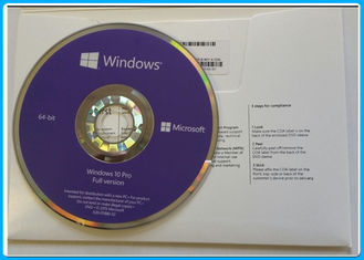 Orijinal Microsoft Windows 10 pro 32 x 64 Bit DVD Microsoft Windows yazılımı