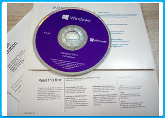 Çoklu Dil Windows 10 Pro OEM DVD + COA Yepyeni Anahtar Lisans Dili