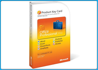100% Orijinal Microsoft Office Perakende Kutusu Anahtar Kod Ofis 2010 Pro Coa Sticker