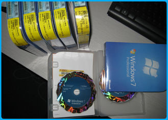 Profesyonel 32/64 Bit DVD microsoft windows 7 professional perakende kutusu 32 ve 64 bit