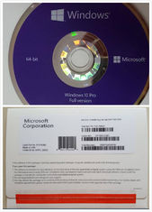 32bit 64bit Dvd, Microsoft Windows 10 Pro Yazılımı OEM Paketi Coa systerm