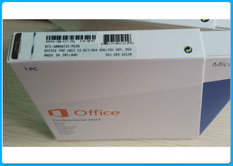 1pc için Licenza Microsoft Office Pro 2013 artı tuşu% 100 aktivasyonu, Microsoft Office 2013 Pro PKC kutusu