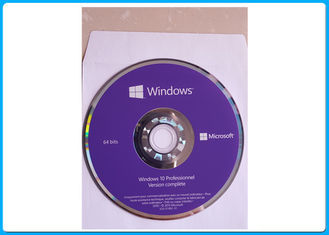 GERÇEK 64 bit Microsoft Windows 10 Pro Pack Orijinal Lisans Anahtarı OEM Fransızca versiyonu