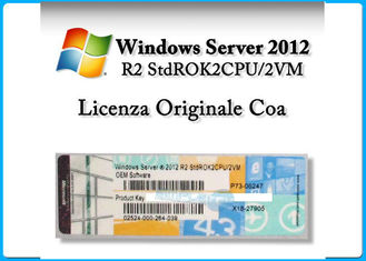 Microsoft Windows Server Standart 2012 R2 64 bit OEM 2 işlemci 2 VM / 5 CAL sever2012 datacenter x
