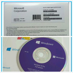Multi lanuage Microsoft Windows 10 Pro Yazılımı, Win10 pro DVD OEM COA lisansı