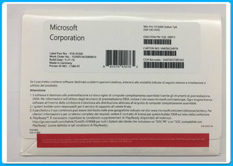 OEM Microsoft Windows 10 Pro Yazılımı 32 64 Bit Orijinal Lisans Anahtarı Çoklu Dil Seçenekleri