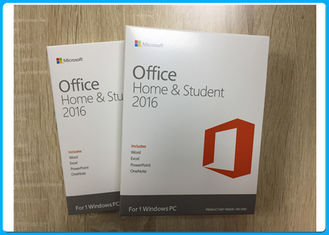Orijinal Microsoft Office 2016 Pro Ev ve İş Ürünleri Anahtar Kartı / PKC / Perakende Sürümü