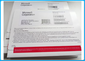 Almanya 64 Bit Orijinal Microsoft Windows 10 Pro Yazılımı OEM Paketi