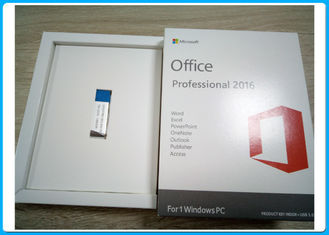 2 GB / 1 GB RAM Microsoft Office 2016 Pro Plus Anahtar + 3.0 USB Flash Sürücü