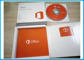Tam Sürüm Etkinleştirme Orijinal Microsoft Office 2016 Standart DVD Perakende Kutusu