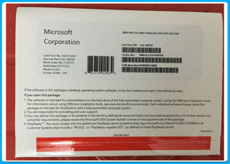 Orijinal Anahtar Anti Fake / Anti UV Microsoft Windows 10 Pro Profesyonel 64bit OEM DVD