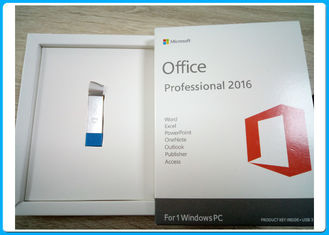 Orijinal Ürün Anahtarı 3.0 Usb Flash Sürücülü Microsoft Office 2016 Pro Plus