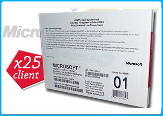 Microsoft Windows Server 2008 R2 Sürümü 1-8cpu, 25 Müşteriyle Orijinal Anahtar Lisansı