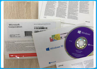 Çok Dilli Microsoft Windows 10 Pro Yazılımı 64bit DVD Disk + Orijinal Lisans Anahtarı