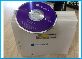 Profesyonel Microsoft Windows 10 Pro Yazılımı 64Bit - 1 Anahtar COA Lisansı - Stokta DVD