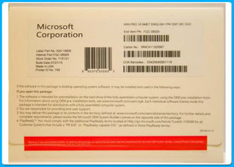 oem paketi Küresel Microsoft Windows 10 Pro Yazılım OEM ürün anahtarı Çok dilli Tam sürümler