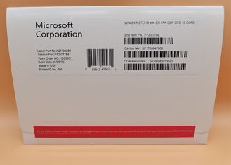 Microsoft Windows Server 2019 Standart DVD 64 bit Tam Paket İngilizce Sürüm Windows sunucu standardı 2019