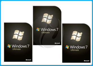 32 Bit 64 Bit Microsoft Windows 7 Ultimate tam sürüm Perakende kutu DVD MARKA yazılımları