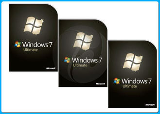 32 Bit 64 Bit Microsoft Windows 7 Ultimate tam sürüm Perakende kutu DVD MARKA yazılımları