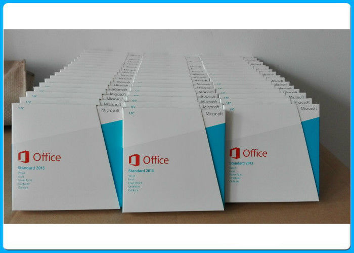 Standart Retailbox Microsoft Office 32 ve 64 BIT DVD ile 2013 Professional yazılımı, Ev / İş versiyonu