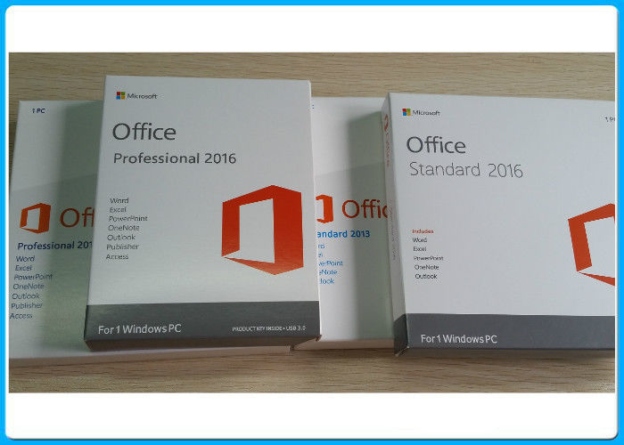 Perakende anahtar% 100 aktivasyonu ile USB Orijinal Key Microsoft Office 2016 Professional