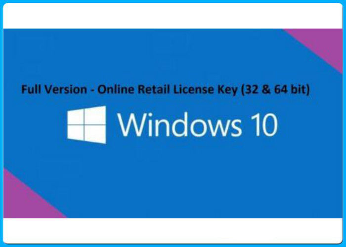 Microsoft, Windows 10 Profesyonel 64 Bit Yazılım DVD + Tuş Destek Kore / Fransızca / İngilizce