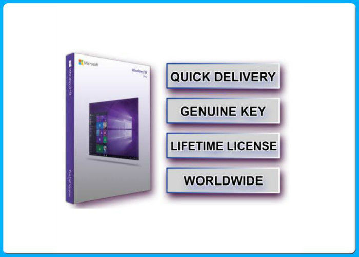 Microsoft, Windows 10 Pro |  USB Flash Sürücü OEM tuşu / etiket / COA / Lisans 64 bit perakende paket