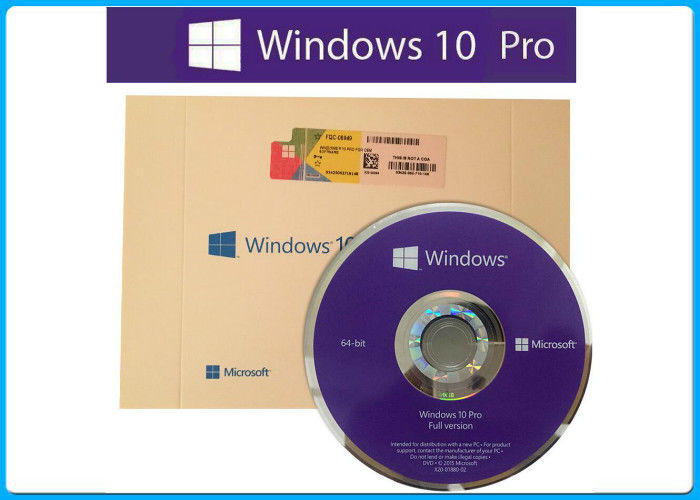 Geniune Microsoft Windows 10 Pro Profesyonel Fransızca 64 Bit DVD paketi / Made in Germany orijinal tuş etkinleştirildi