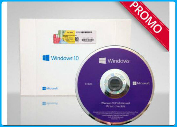 OEM Microsoft Windows 10 Pro Yazılımı 32 64 Bit Orijinal Lisans Anahtarı Çoklu Dil Seçenekleri