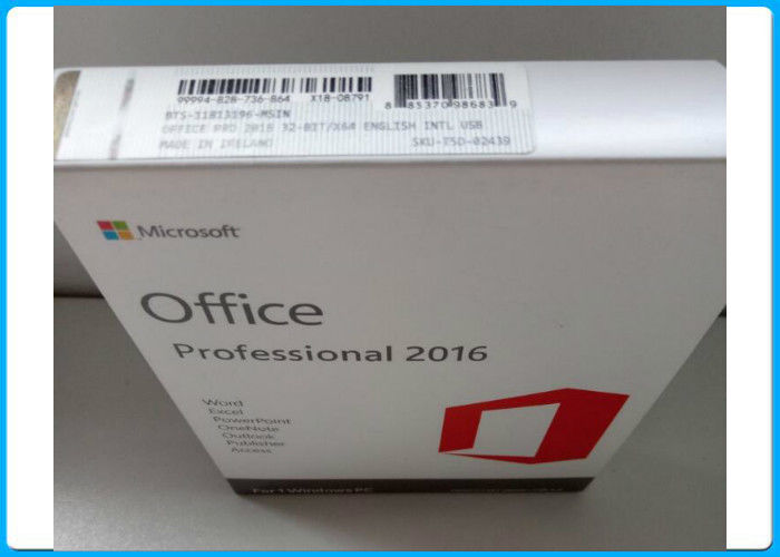 Microsoft Office 2016 Pro artı lisans etkinleştirilmiş 3.0 usb flash sürücü perakende satış ofisi 2016 pro