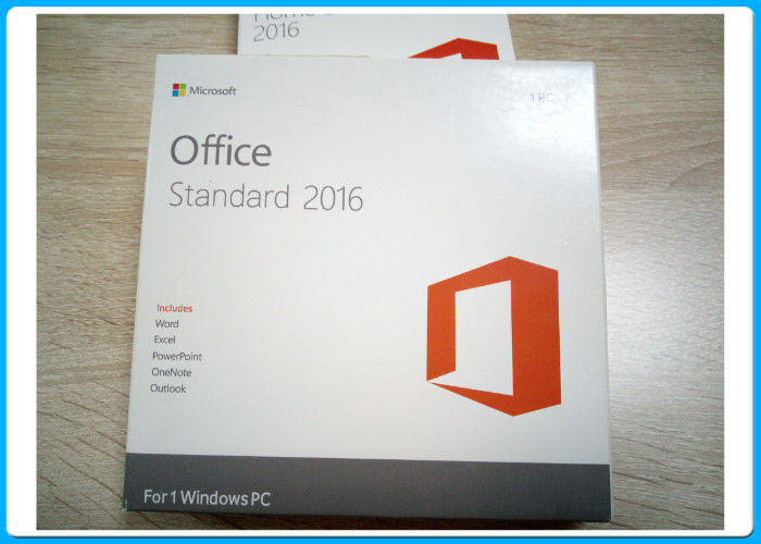 Orijinal Microsoft Office 2016 Pro Standart DVD Perakende Kutusu Tam Sürüm Etkinleştirme