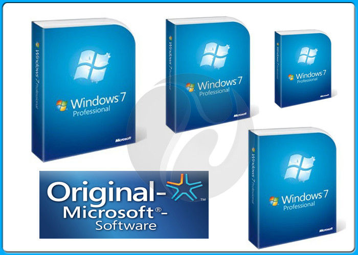 İngilizce FPP Orijinal Microsoft Windows 7 Professional Kutu 32 &amp; 64 Bit